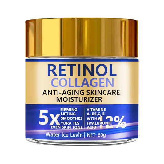 Firming Lifting Retinol Cream 60g jar labeled Collagen Retinol Shea Butter moisturizing oil-control whitening