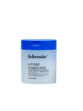 Zero Pore Pad jar with double-textured toner pads showing textured and smooth sides and removable clip on lid