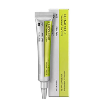 Collagen Retinol Firming Essence 15ml clear bottle labeled collagen retinol fast-absorbing liquid